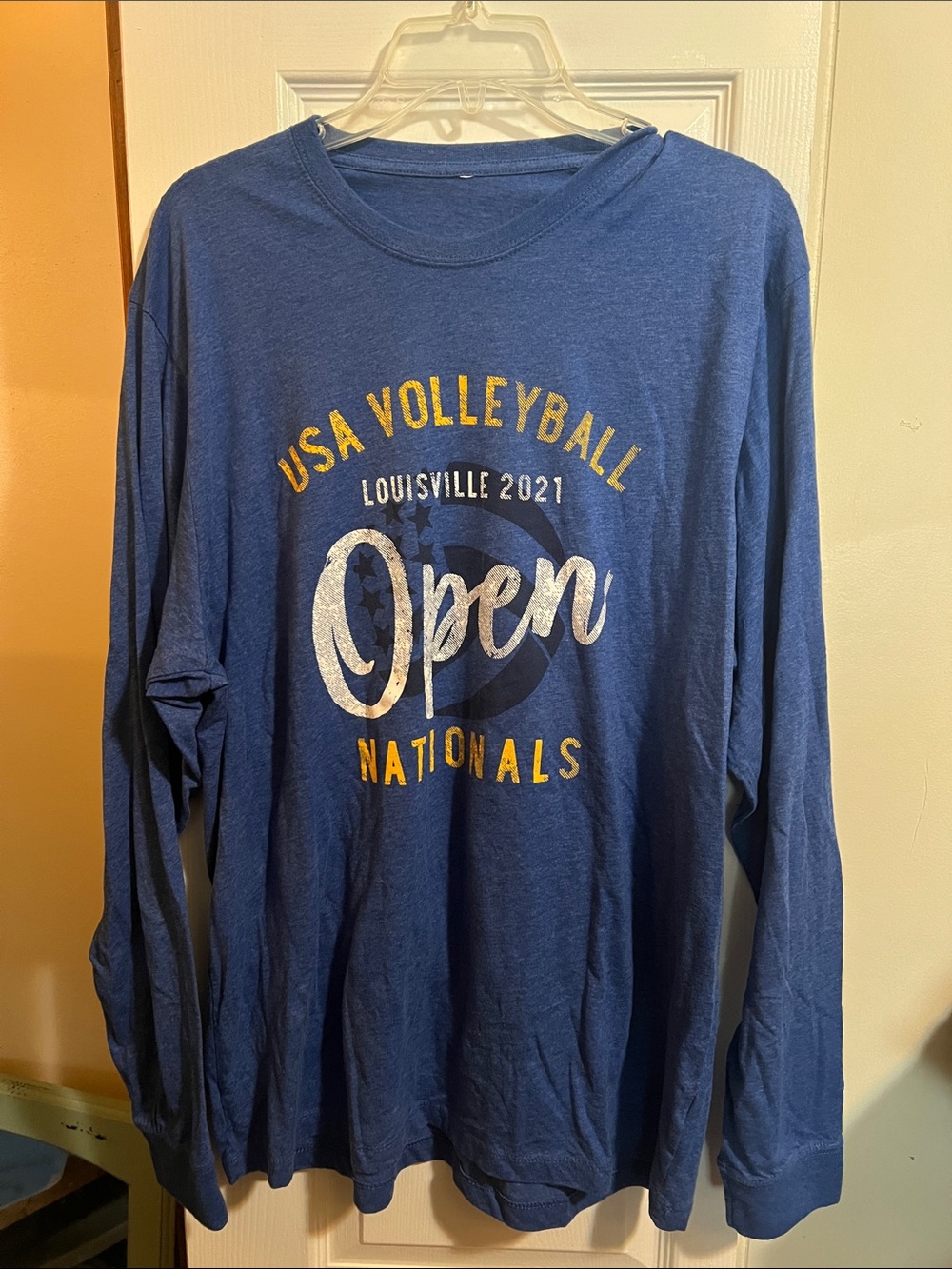 USA Volleyball Open Nationals Long Sleeve Tee - Blue